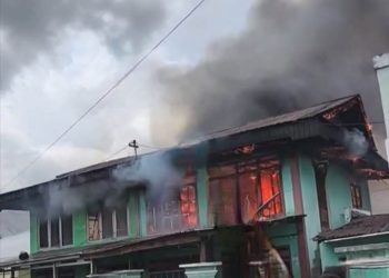 Kebakaran Hebat di Semurup