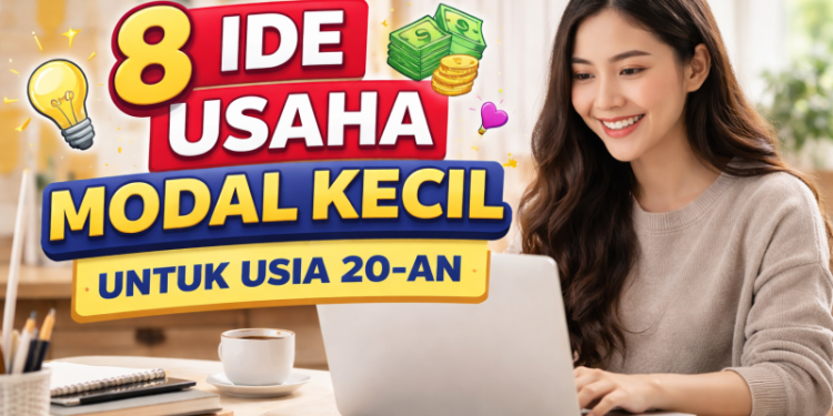 8 Ide Usaha Modal Kecil untuk Usia 20-an