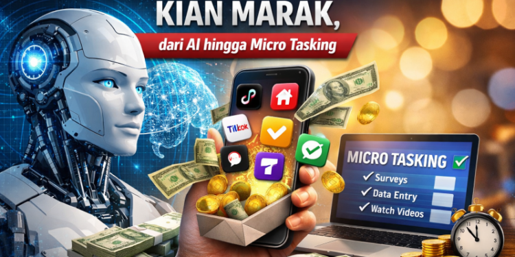 Aplikasi Penghasil Uang 2026 Kian Marak