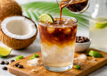 Kopi Campur Air Kelapa