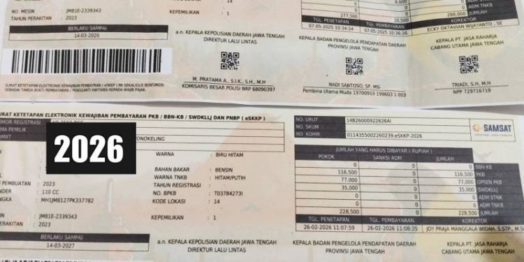 Dua Provinsi Masih Berlakukan Pemutihan Pajak Kendaraan