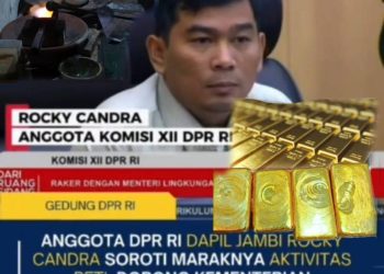 Anggota DPR RI Rocky Candra Minta Penegak Hukum Serius Tangkap Penadah PETI di Merangin
