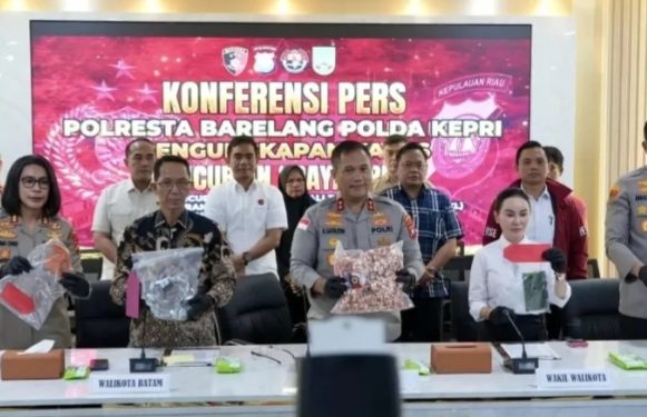 Komplotan Pencurian Fasilitas Umum di Batam Diringkus Polisi