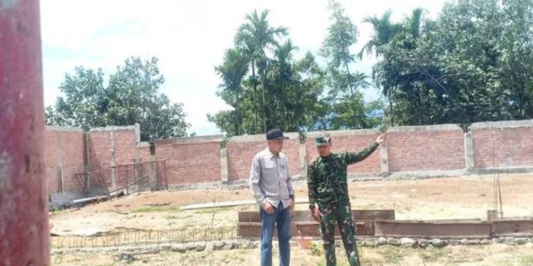Wawako Azhar Tinjau Progres Pembangunan Gerai
