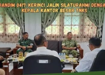 Perkuat Sinergisitas dengan TNKS, Dandim 0417/Kerinci Bahas Keamanan dan Kelestarian Hutan