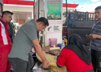 Antisipasi Kelangkaan dan Mafia BBM, Polres Kerinci Turun dan Perketat Pengawasan SPBU