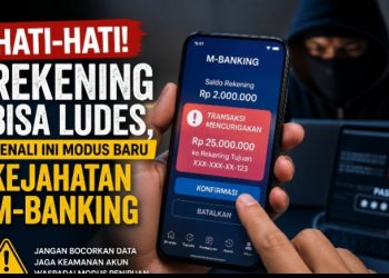 Hati-hati! Rekening Bisa Ludes, Kenali Ini Modus Baru Kejahatan M-Banking