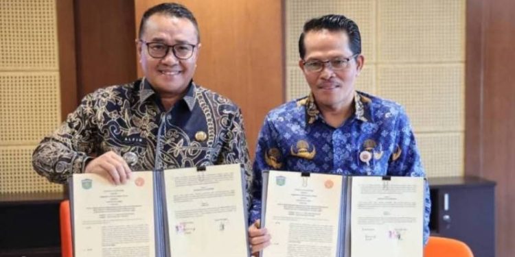 Memajukan Dunia Pendidikan, Pemkot Sungai Penuh MoU dengan UNJA