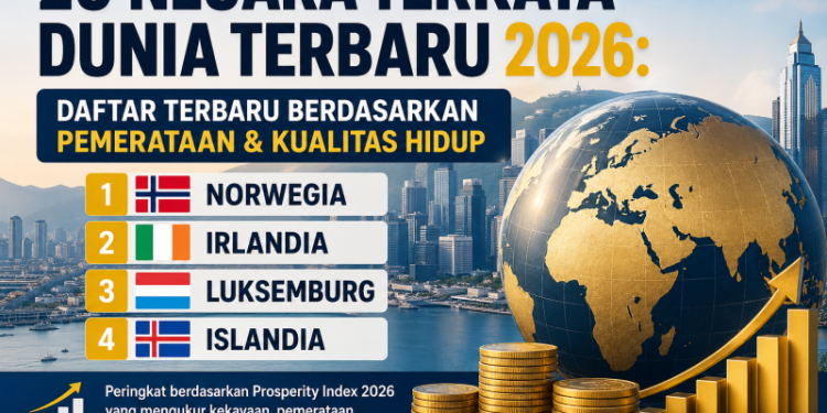 20 Negara Terkaya Dunia Terbaru 2026: Daftar Terbaru Berdasarkan Pemerataan & Kualitas Hidup