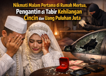 Nikmati Malam Pertama di Rumah Mertua, Pengantin di Tabir Kehilangan Cincin dan Uang Puluhan Juta