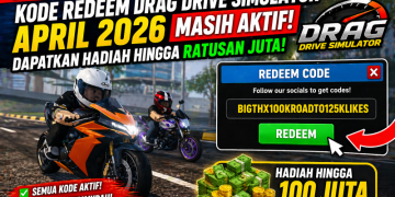 Segera Klaim! Kode Redeem Drag Drive Simulator April 2026 Masih Aktif, Dapatkan Hadiah hingga Ratusan Juta