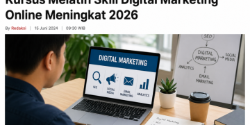 Kursus Melatih Skill Digital Marketing Online Meningkat 2026