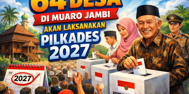 64 Desa di Muaro Jambi Siap Pilkades 2027