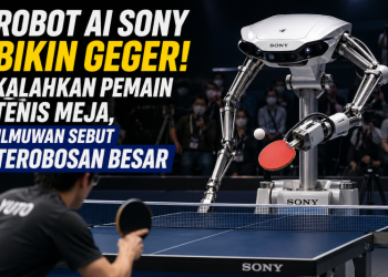 Robot AI Sony Bikin Geger! Kalahkan Pemain Tenis Meja, Ilmuwan Sebut Terobosan Besar