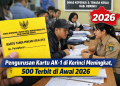 Pengurusan Kartu AK-1 di Kerinci Meningkat, 500 Terbit di Awal 2026