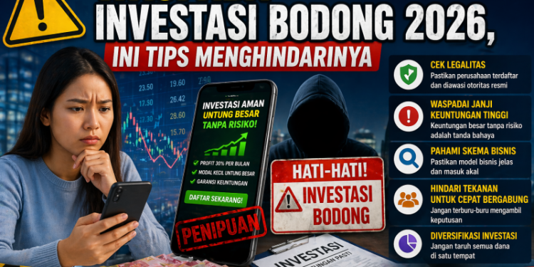 Waspada Investasi Bodong 2026, Ini Tips Menghindarinya