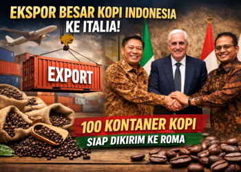 Kopi Indonesia Tembus Pasar Premium Italia