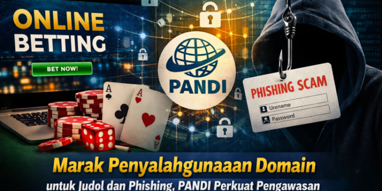 Marak Penyalahgunaan Domain untuk Judol dan Phishing, PANDI Perkuat Pengawasan