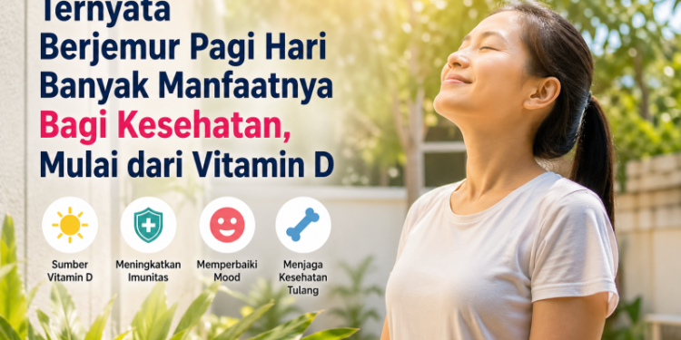 Ternyata Berjemur Pagi Hari Banyak Manfaatnya Bagi Kesehatan, Mulai dari Vitamin D