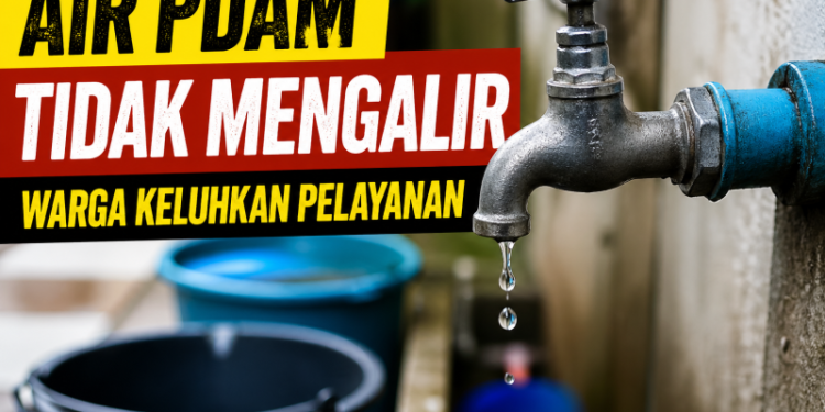 Pelayanan Perumda Tirta Sakti Dikeluhkan, Tanpa Pemberitahuan Dulu, Dua Hari Air Mati di Tanco