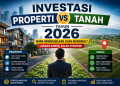 Investasi Properti atau Tanah tahun 2026: Mana Menghasilkan Cuan Maksimal, Jangan Sampai Salah Strategi!
