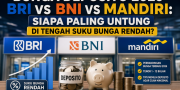 Bunga Deposito 2026 BRI vs BNI vs Mandiri: Siapa Paling Untung di Tengah Suku Bunga Rendah?