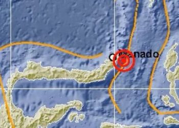 Gempa Magnitudo 7,6 Guncang Malut–Sulut