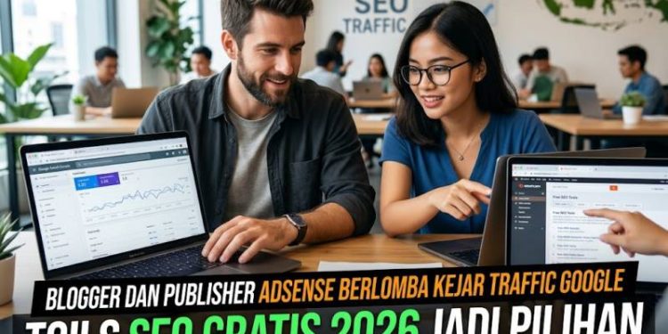 Blogger dan Publisher AdSense Berlomba Kejar Traffic Google
