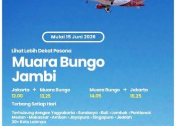 Batik Air Buka Rute Jakarta–Muara Bungo