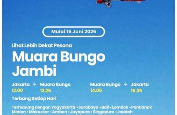 Batik Air Buka Rute Jakarta–Muara Bungo