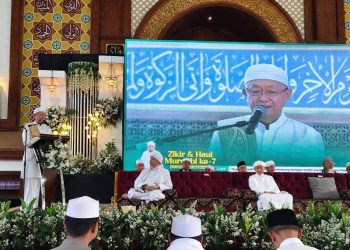 Haul ke-7 KH Muhammad Arifin Ilham, Ribuan Jamaah Padati Az-Zikra Sentul