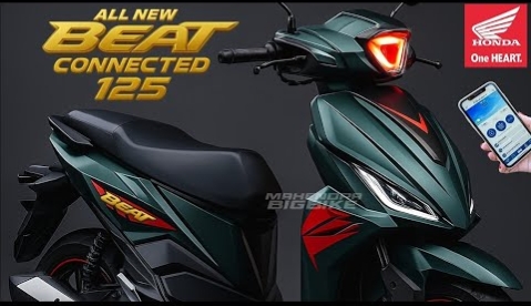Tampil Modern, Mesin Lebih Besar dan Irit BBM, Ini Honda BeAT Connected 125