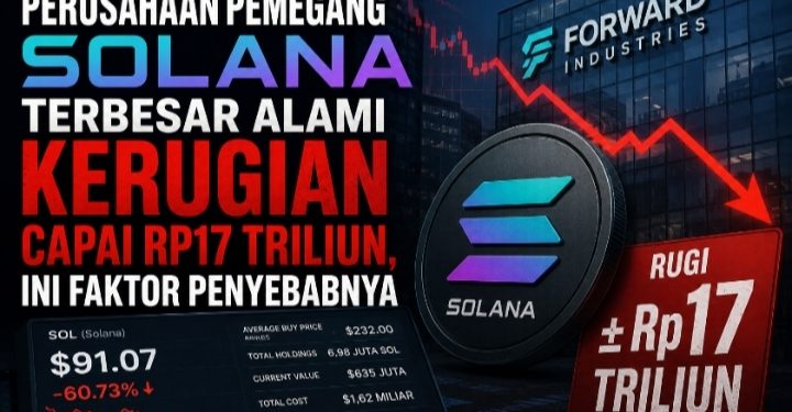 Perusahaan Pemegang Solana Terbesar Alami Kerugian Capai Rp17 Triliun, Ini Faktor Penyebabnya