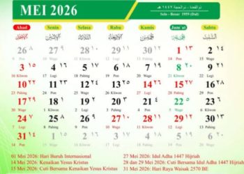 Idul Adha 2026 Jatuh Pada Rabu 27 Mei, Libur Berlanjut Long Weekend 6 Hari hingga 1 Juni