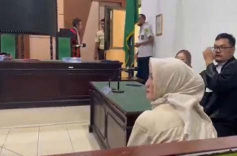 Wagub Babel Hellyana Divonis Majelis Hakim 4 Bulan Penjara dalam Kasus Tagihan Hotel