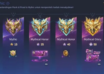 Rank MLBB 2026 Lengkap, Lihat Cara Agar Cepat Naik Mythic dan Push Rank