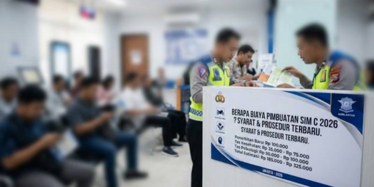 Biaya Bikin SIM C 2026 Naik? Ini Rincian Lengkap Syarat