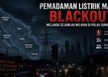 Blackout Lumpuhkan Aktivitas di Sumatera