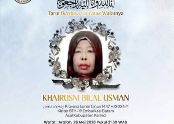Kabar Duka,Jemaah Haji Asal Kerinci Jambi Wafat
