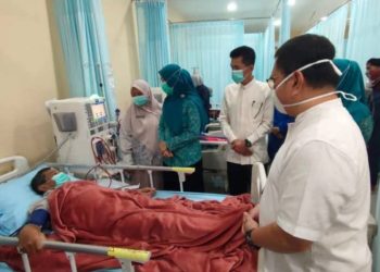 Sri Kartini Alfin Beri Semangat Bagi Pasien Cuci Darah