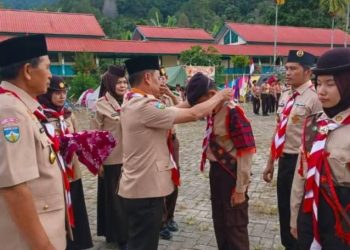 Buka Jambore Pramuka Sungai Penuh, Sekda Alpian: Penguatan Karakter Generasi Muda