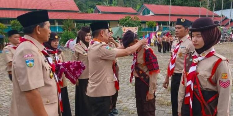 Buka Jambore Pramuka Sungai Penuh, Sekda Alpian: Penguatan Karakter Generasi Muda