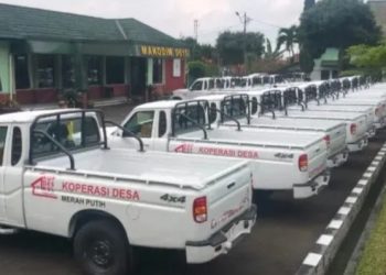 Mobil Pick Up untuk Operasional Koperasi Desa Merah Putih