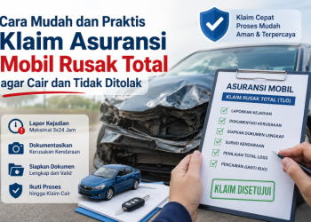 Cara Mudah dan Praktis Klaim Asuransi Mobil Rusak Total agar Cair dan Tidak Ditolak