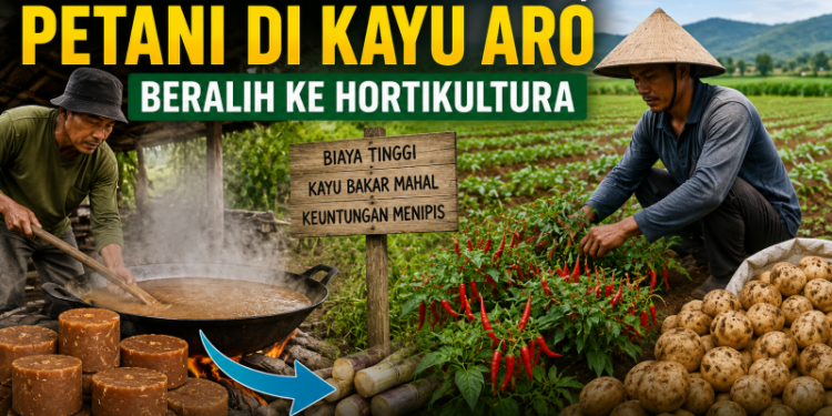 Tinggalkan Gula Merah, Petani di Kayu Aro Beralih ke Hortikultura