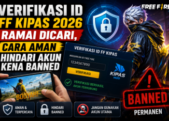 Verifikasi ID FF Kipas 2026 Ramai Dicari, Cara Aman Hindari Akun Kena Banned