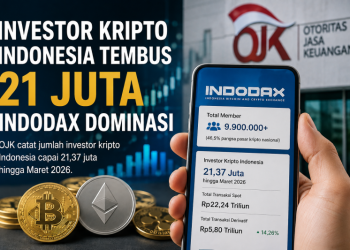 Investor Kripto Indonesia Tembus 21 Juta, Indodax Dominasi