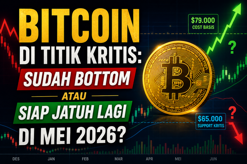 Bitcoin di Titik Kritis: Sudah Bottom atau Siap Jatuh Lagi di Mei 2026?