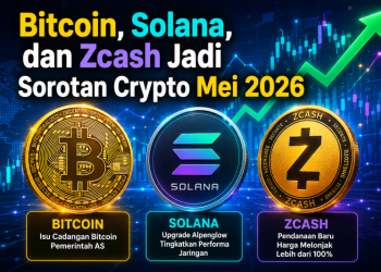 Bitcoin, Solana, dan Zcash Jadi Sorotan Crypto