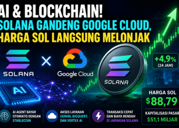 AI & Blockchain! Solana Gandeng Google Cloud, Harga SOL Langsung Melonjak
